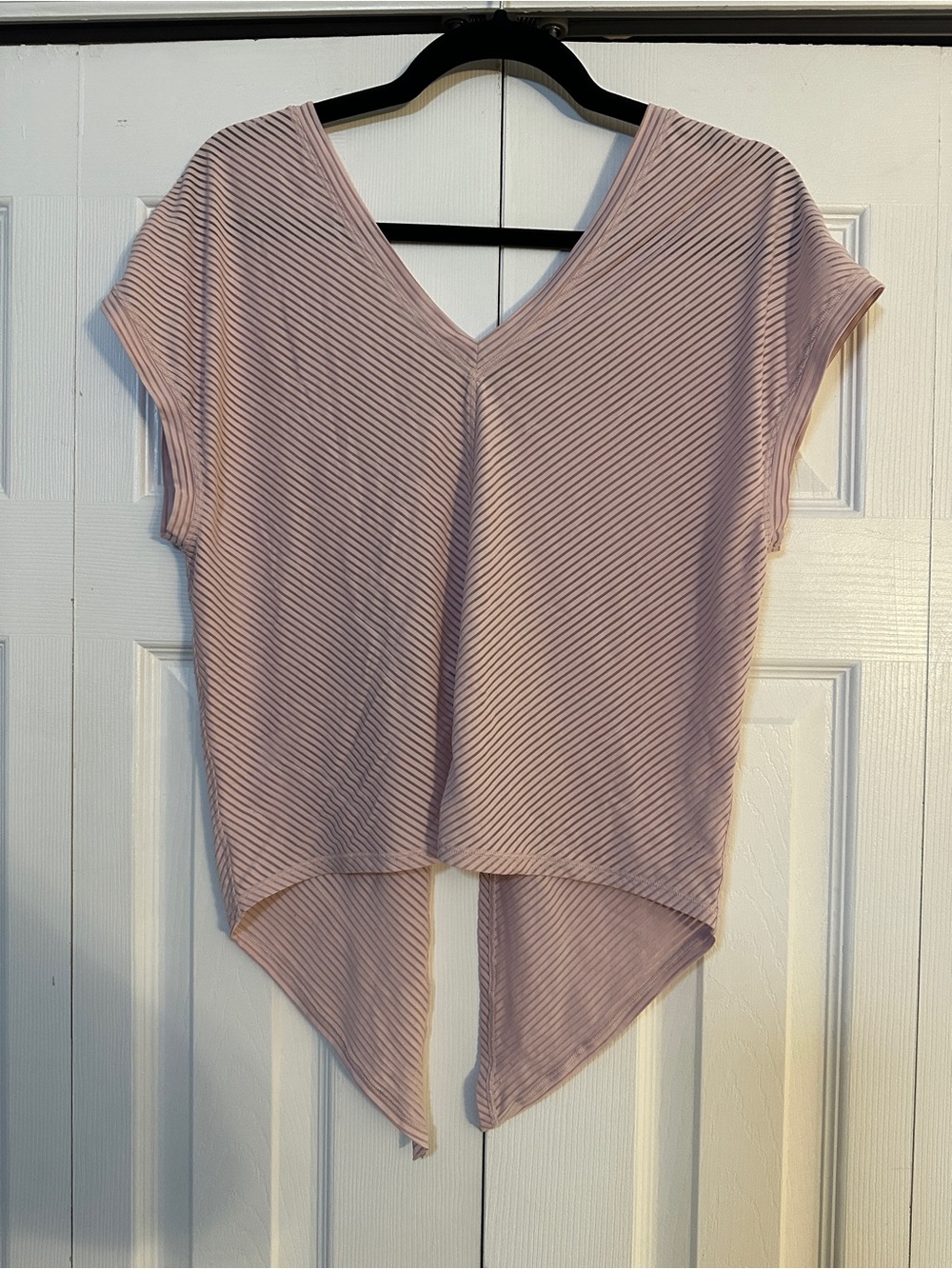lululemon athletica Dusty Pink V-Neck Top